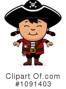Pirate Clipart #1091403 by Cory Thoman