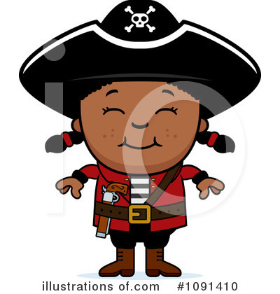 Royalty-Free (RF) Pirate Clipart Illustration by Cory Thoman - Stock Sample #1091410
