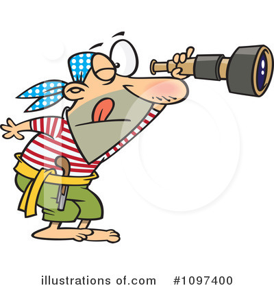 Spyglass Clipart #1097400 by toonaday