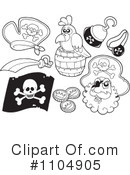 Pirate Clipart #1104905 by visekart