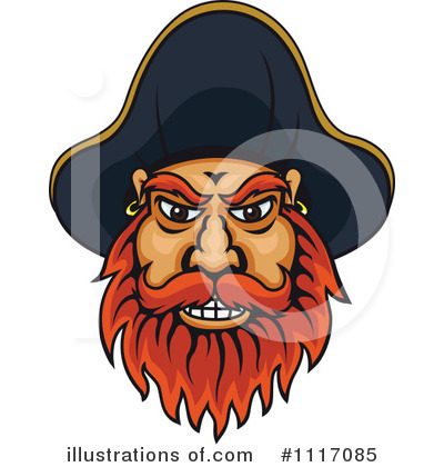 Royalty-Free (RF) Pirate Clipart Illustration by Vector Tradition SM - Stock Sample #1117085