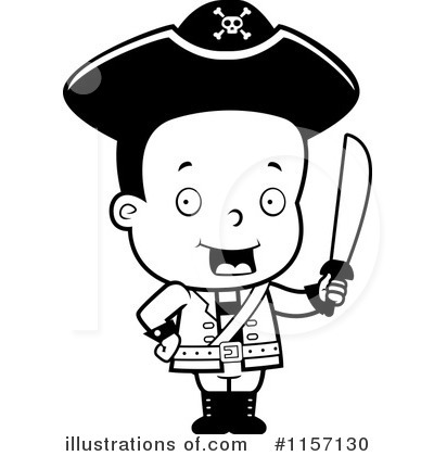 Royalty-Free (RF) Pirate Clipart Illustration by Cory Thoman - Stock Sample #1157130