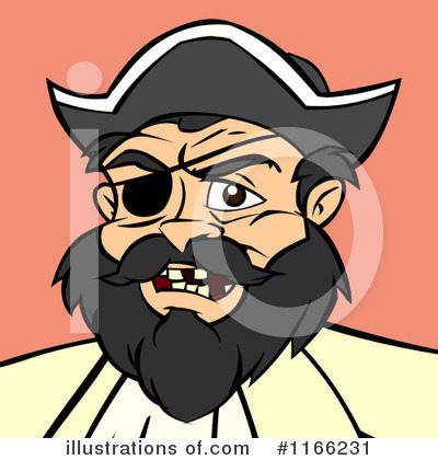 Pirate Clipart #1166231 by Cartoon Solutions