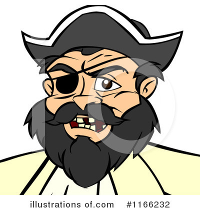 Royalty-Free (RF) Pirate Clipart Illustration by Cartoon Solutions - Stock Sample #1166232
