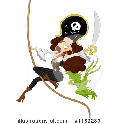 Royalty-Free (RF) Pirate Clipart Illustration by BNP Design Studio - Stock Sample #1182230