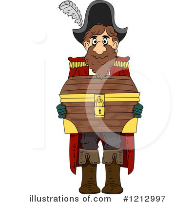 Royalty-Free (RF) Pirate Clipart Illustration by BNP Design Studio - Stock Sample #1212997