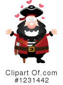 Pirate Clipart #1231442 by Cory Thoman