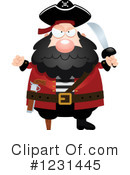 Pirate Clipart #1231445 by Cory Thoman