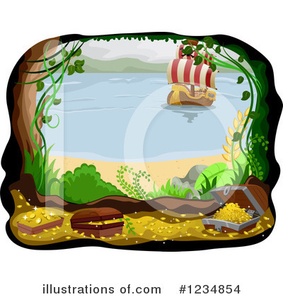 Royalty-Free (RF) Pirate Clipart Illustration by BNP Design Studio - Stock Sample #1234854