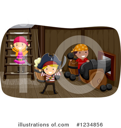 Royalty-Free (RF) Pirate Clipart Illustration by BNP Design Studio - Stock Sample #1234856