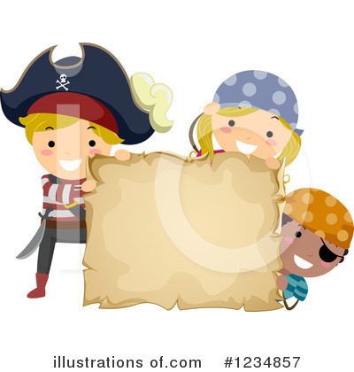 Royalty-Free (RF) Pirate Clipart Illustration by BNP Design Studio - Stock Sample #1234857