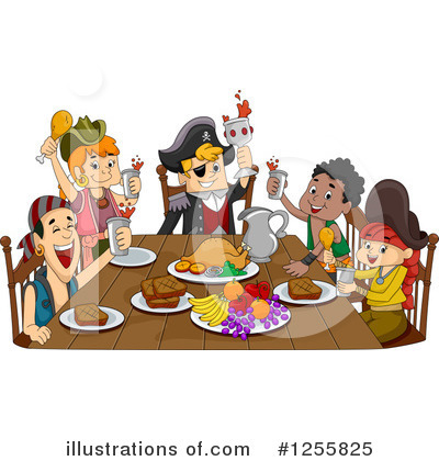 Royalty-Free (RF) Pirate Clipart Illustration by BNP Design Studio - Stock Sample #1255825