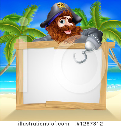 Royalty-Free (RF) Pirate Clipart Illustration by AtStockIllustration - Stock Sample #1267812