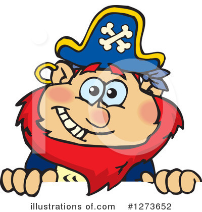 Pirate Clipart #1273652 by Dennis Holmes Designs