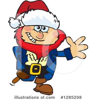 Royalty-Free (RF) Pirate Clipart Illustration by Dennis Holmes Designs - Stock Sample #1285208