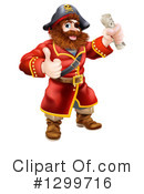 Pirate Clipart #1299716 by AtStockIllustration