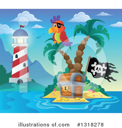 Royalty-Free (RF) Pirate Clipart Illustration by visekart - Stock Sample #1318278