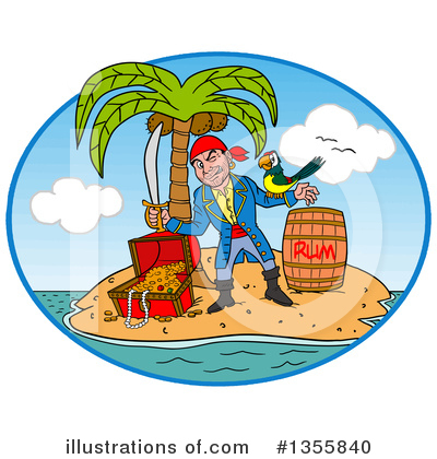 Pirate Clipart #1355840 by LaffToon