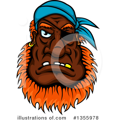 Royalty-Free (RF) Pirate Clipart Illustration by Vector Tradition SM - Stock Sample #1355978