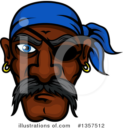 Royalty-Free (RF) Pirate Clipart Illustration by Vector Tradition SM - Stock Sample #1357512
