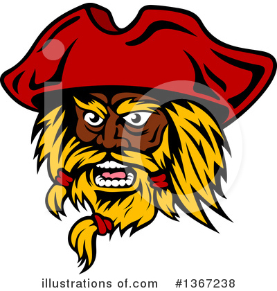 Royalty-Free (RF) Pirate Clipart Illustration by Vector Tradition SM - Stock Sample #1367238