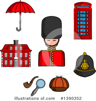 Great Britain Clipart #1390352 by Vector Tradition SM