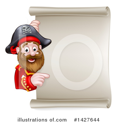 Royalty-Free (RF) Pirate Clipart Illustration by AtStockIllustration - Stock Sample #1427644