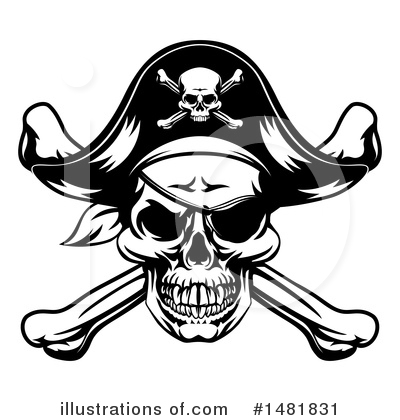 Royalty-Free (RF) Pirate Clipart Illustration by AtStockIllustration - Stock Sample #1481831