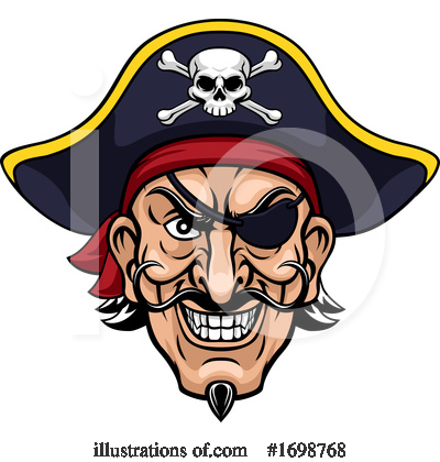 Pirate Clipart #1698768 by AtStockIllustration