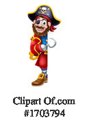 Pirate Clipart #1703794 by AtStockIllustration