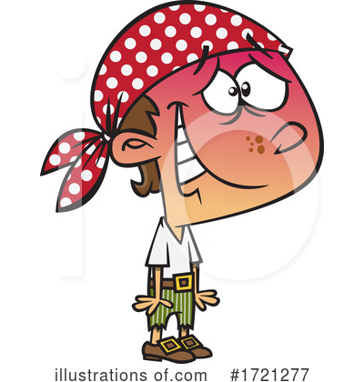 Royalty-Free (RF) Pirate Clipart Illustration by toonaday - Stock Sample #1721277