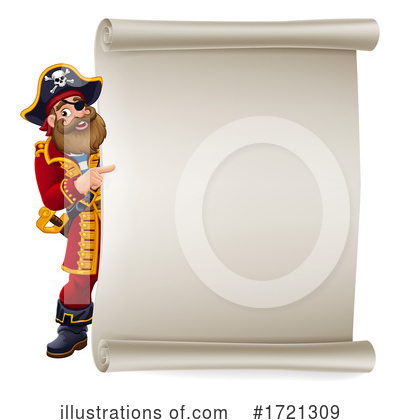 Royalty-Free (RF) Pirate Clipart Illustration by AtStockIllustration - Stock Sample #1721309