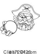 Pirate Clipart #1729426 by AtStockIllustration