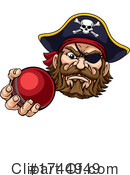 Pirate Clipart #1744949 by AtStockIllustration