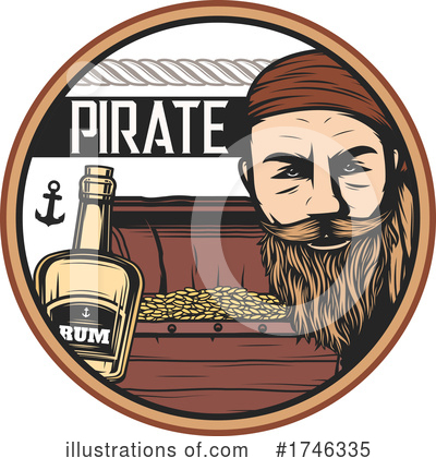 Royalty-Free (RF) Pirate Clipart Illustration by Vector Tradition SM - Stock Sample #1746335