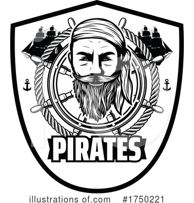 Royalty-Free (RF) Pirate Clipart Illustration by Vector Tradition SM - Stock Sample #1750221