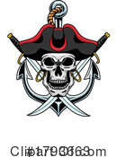 Pirate Clipart #1793663 by Hit Toon