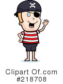 Pirate Clipart #218708 by Cory Thoman