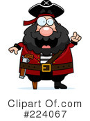Pirate Clipart #224067 by Cory Thoman
