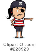 Pirate Clipart #228929 by Cory Thoman
