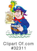 Pirate Clipart #32311 by Alex Bannykh