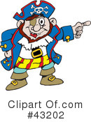 Pirate Clipart #43202 by Dennis Holmes Designs