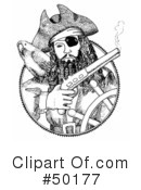 Pirate Clipart #50177 by C Charley-Franzwa