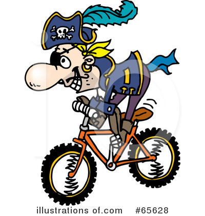 Pirate Clipart #65628 by Dennis Holmes Designs