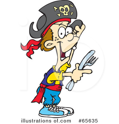 Pirate Clipart #65635 by Dennis Holmes Designs