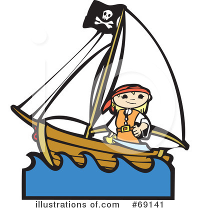 Royalty-Free (RF) Pirate Clipart Illustration by xunantunich - Stock Sample #69141