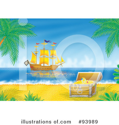 Royalty-Free (RF) Pirate Clipart Illustration by Alex Bannykh - Stock Sample #93989