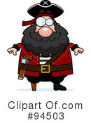 Pirate Clipart #94503 by Cory Thoman