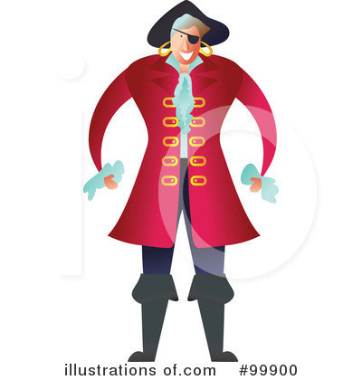 Royalty-Free (RF) Pirate Clipart Illustration by Prawny - Stock Sample #99900