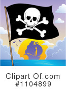 Pirate Flag Clipart #1104899 by visekart